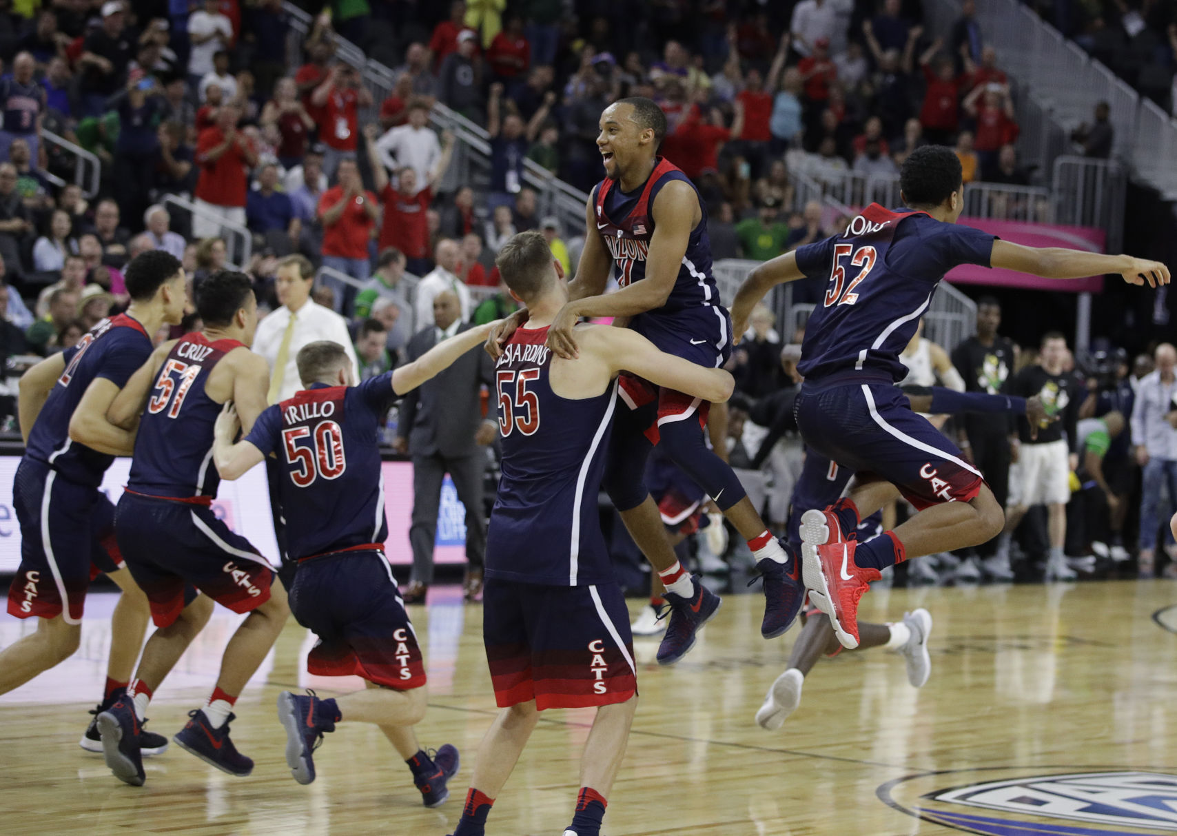 APTOPIX P12 Arizona Oregon Basketball
